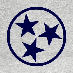 Tennessee State Flag Dark Navy T-Shirt